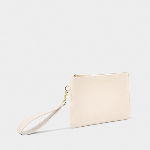 Zana Wristlet Pouch - Eggshell