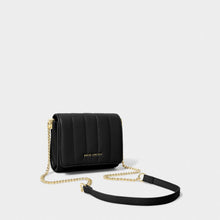 Load image into Gallery viewer, Kendra Quilted Crossbody Bag - Black
