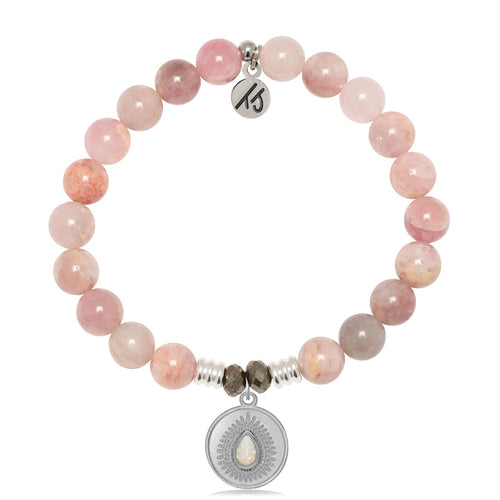 Madagascar Quartz Gemstone Bracelet with You're One of a Kind Sterling Silver Charm