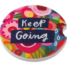 Load image into Gallery viewer, Car Coasters Set of 2 - Keep Going
