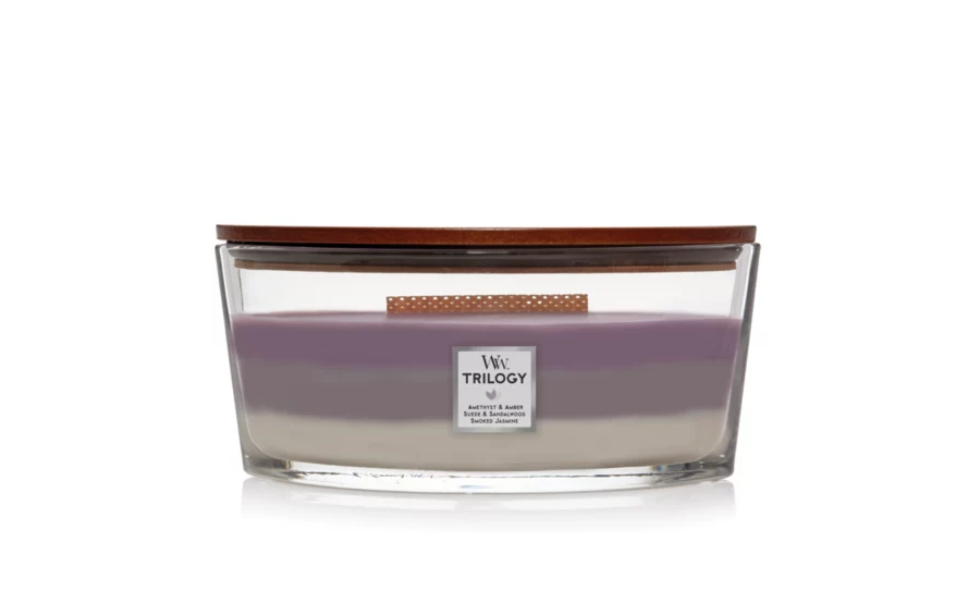 Amethyst Sky Trilogy Ellipse WoodWick Candle