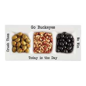 Condiment Platter - Buckeyes Football