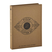 Load image into Gallery viewer, Cardboard Book Set - Pizza Cutter Set
