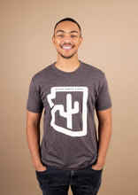 Load image into Gallery viewer, Men&#39;s Crew Neck Classic - Cactus - Brown and Cream
