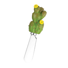 Load image into Gallery viewer, 4-Piece Cactus Cheese Spreaders Set with 1 Cactus Base
