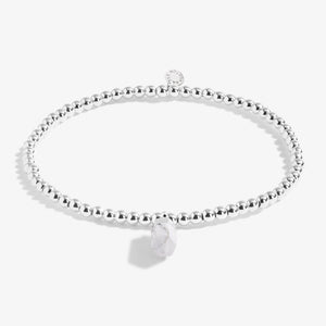 Affirmation Crystal A Little 'Karma' Bracelet - Howlite