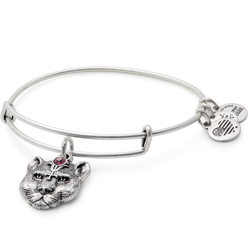 Alex and Ani Wild Heart Charm Bangle